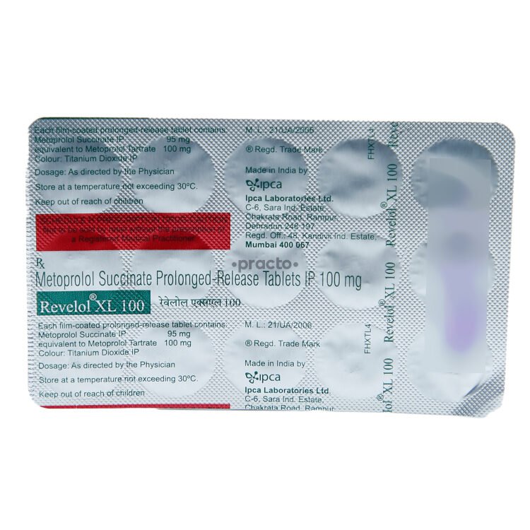 Revelol Xl 100 Mg Tablet Xl 10