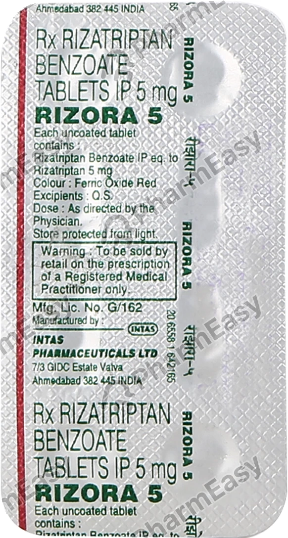 Rizora 5 Mg Tablet 4 Rizora 5 Mg Tablet 4