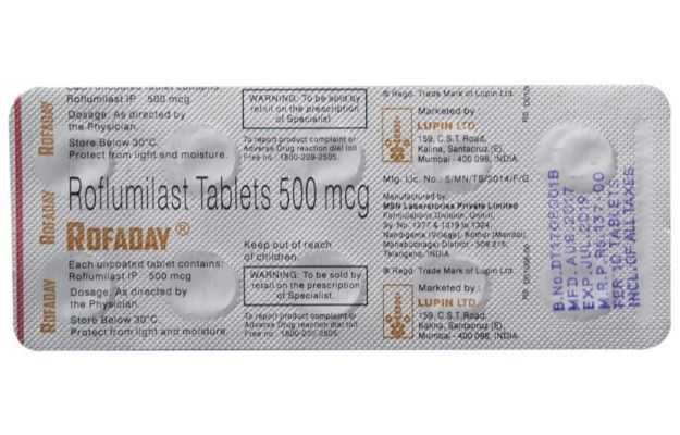 Rofaday 12.5 Mcg Tablet 10