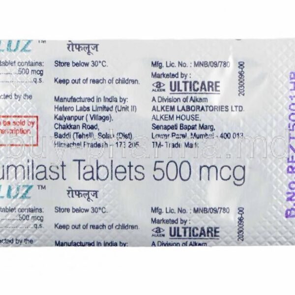 Roflu 500 Mcg Tablet 10