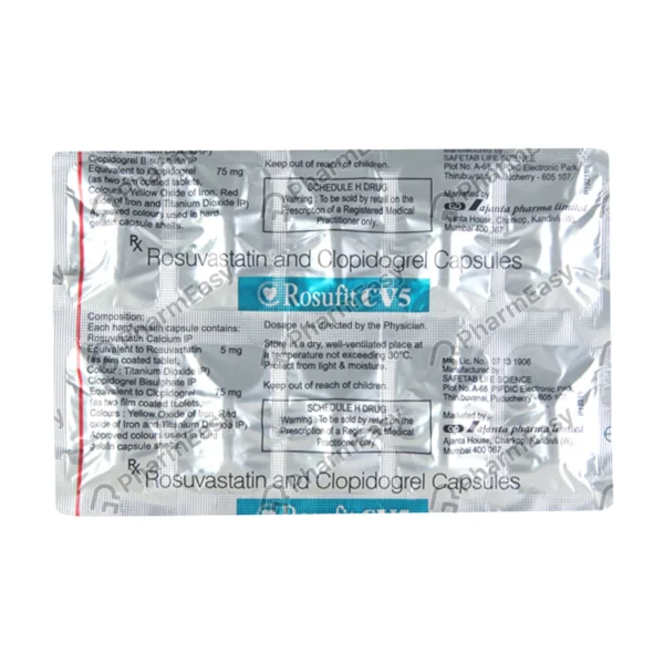 Rosufit Cv 5/75 Mg Tablet 10