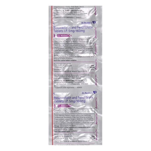 Rozat F 5/160 Mg Tablet 10