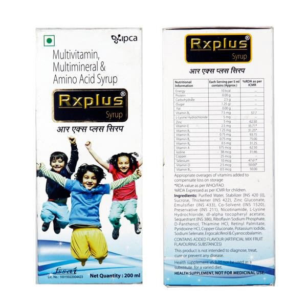 Rx Plus Syrup 200 Ml