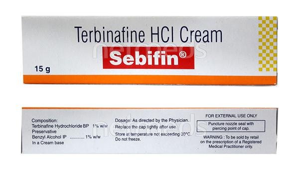 Sebifin 1 % Cream 15 Gm