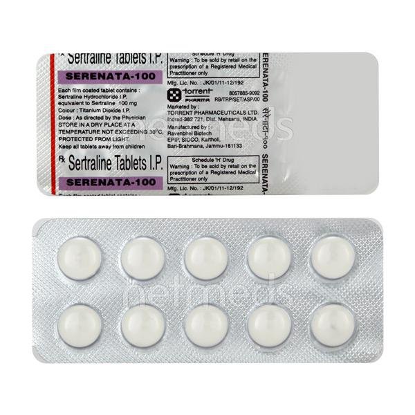 Serenata 100 Mg Tablet 10
