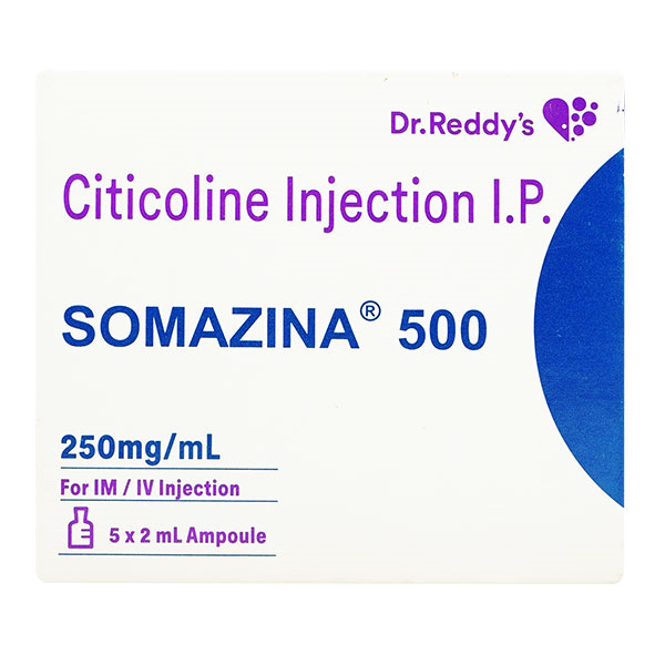 Somazina (Dr. Reddys) 500 Mg Injection 2 Ml