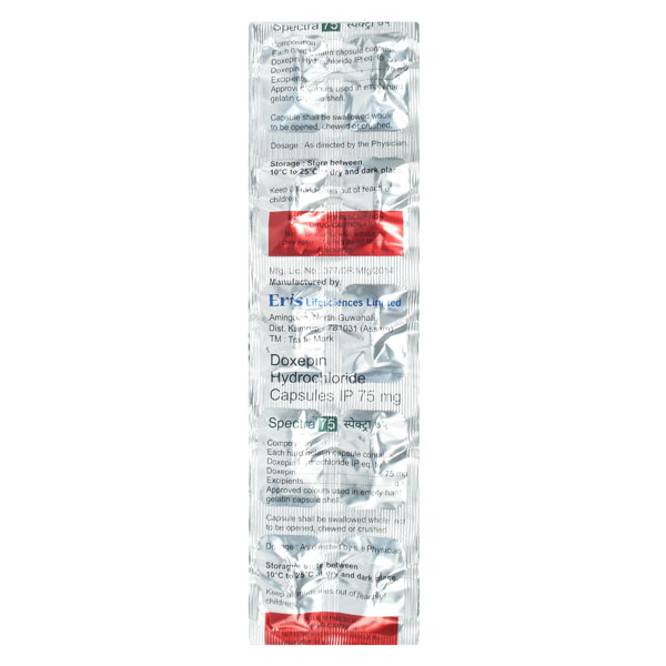 Spectra 75 Mg Capsule 10