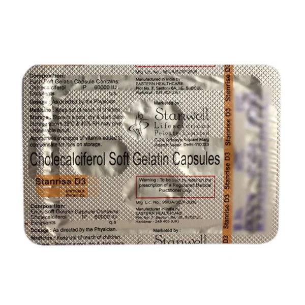 Stanrise D3 Softgel 4