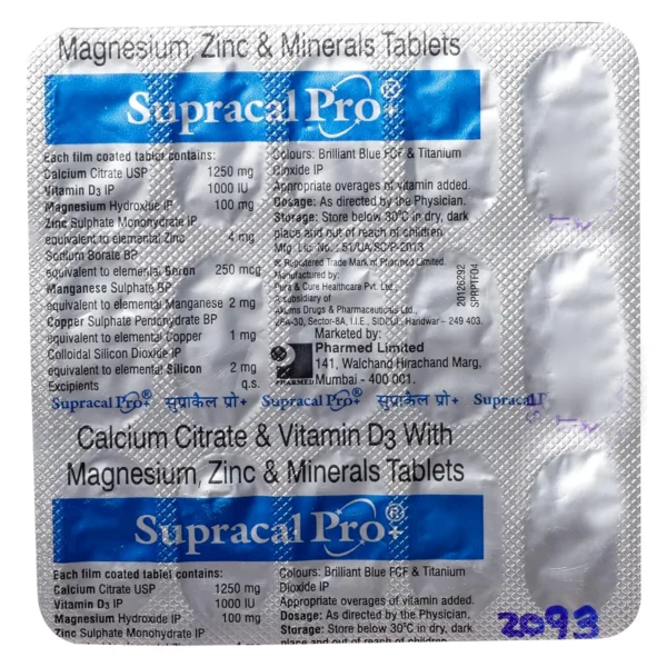 Supracal Pro Tablet 15