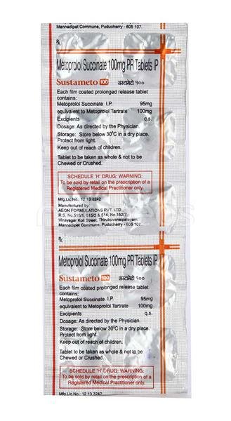 Sustameto 100 Mg Tablet 10