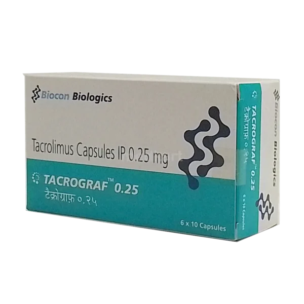Tacrograf 0.25 Mg Tablet 10