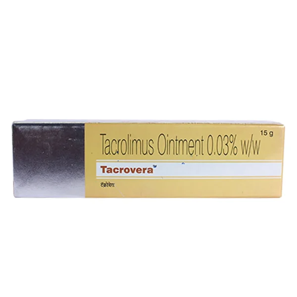 Tacrovera 0.3 % Ointment 10 Gm