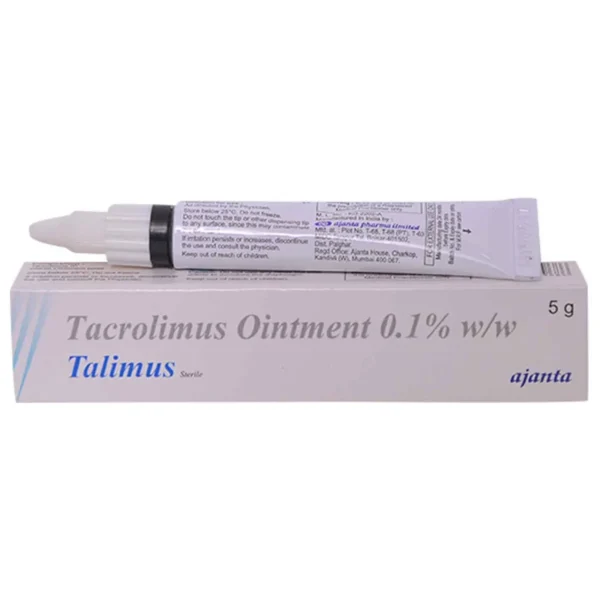 Talimus 0.03 % Ointment 5 Gm