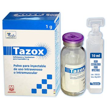 Tazox 1000/125 Mg Injection 1