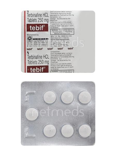Tebif 250 Mg Tablet 7