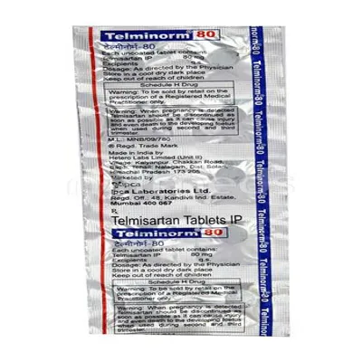 Telminorm 80 Mg Tablet 10