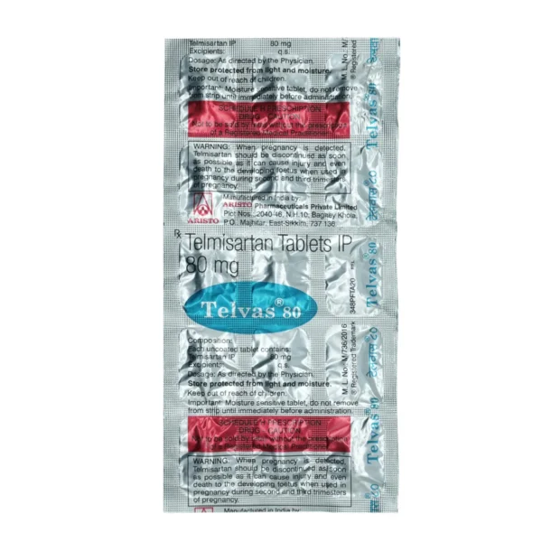 Telvas 80 Mg Tablet 10