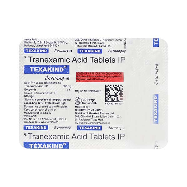 Texakind 500 Mg Tablet 10