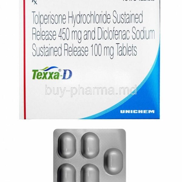Texxa D 450/100 Mg Tablet Sr 5