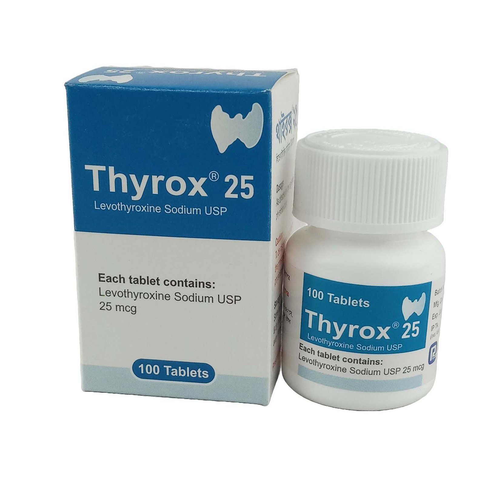 Thyrox 25 Mcg Tablet 100 Thyrox 25 Mcg Tablet 100
