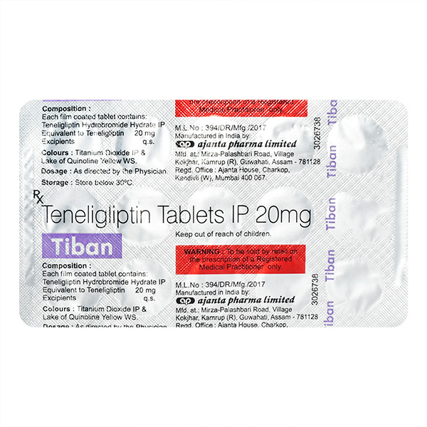 Tiban 20 Mg Tablet 10