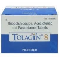 Tolagin 8 Mg Tablet 10