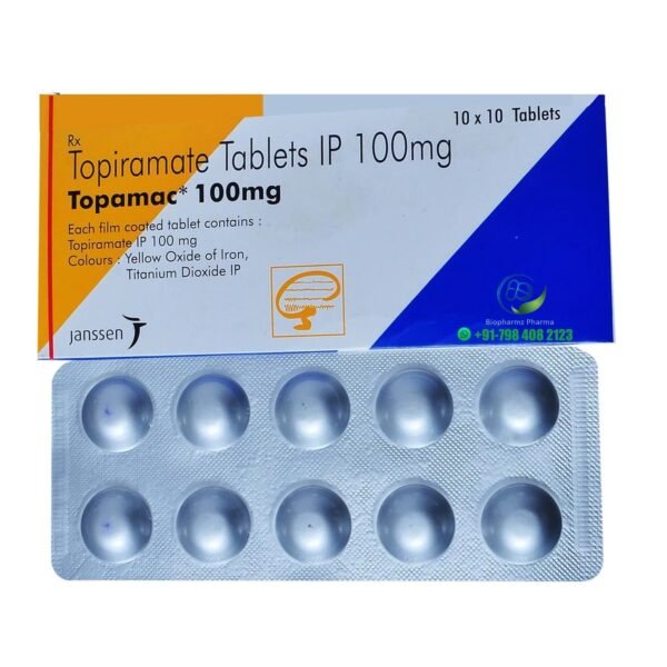 Topamate 100 Mg Tablet 10