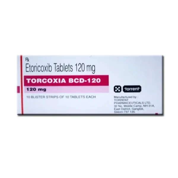 Torcoxia Bcd 120 Mg Tablet 10