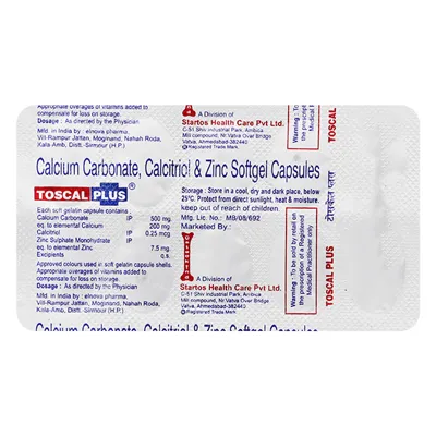 Toscal Plus Capsule 10