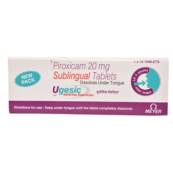 Ugesic 20 Mg Tablet 10