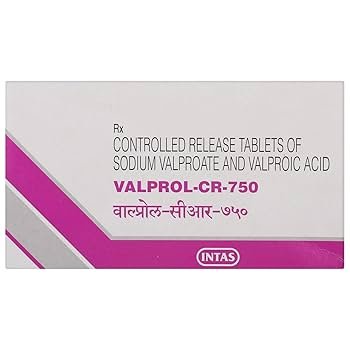 Valprol Cr 750 Mg Tablet 10