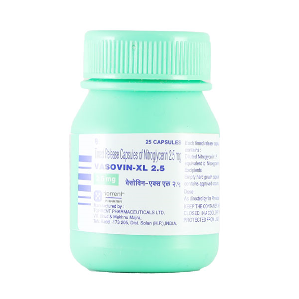 Vasovin Xl 2.5 Mg Capsule Xl 25