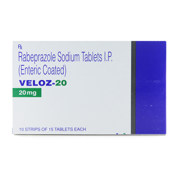 Veloz 20 Mg Tablet 15
