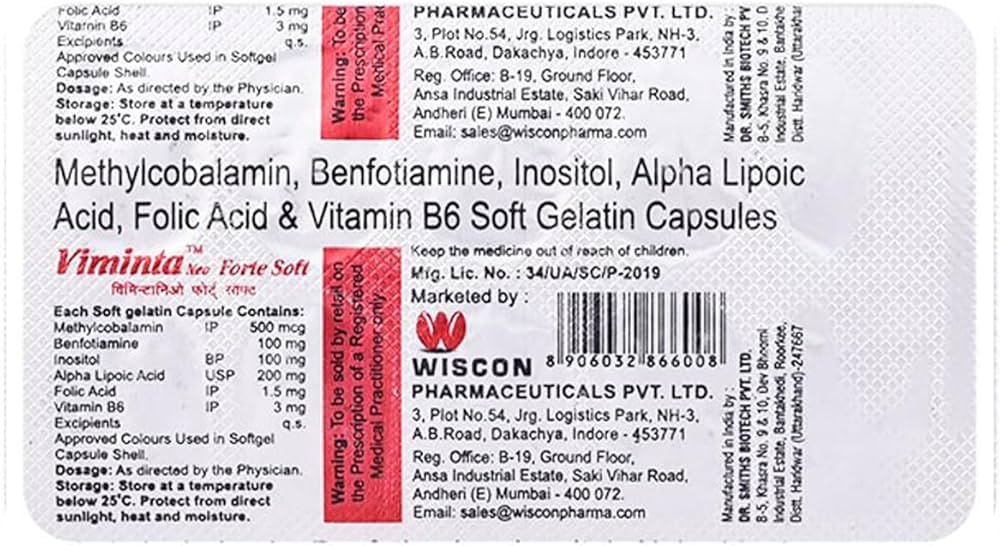 Viminta Forte Capsule 10