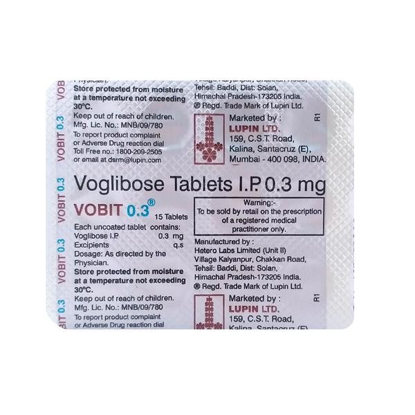 Vobit Md 0.3 Mg Tablet Md 10