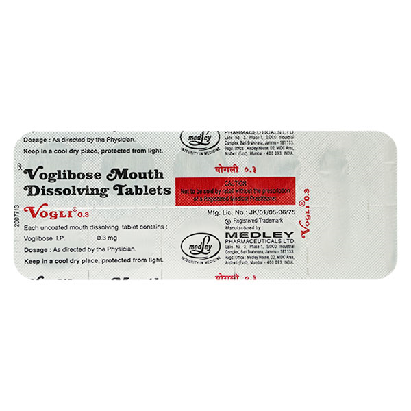 Vogli 0.3 Mg Tablet 10