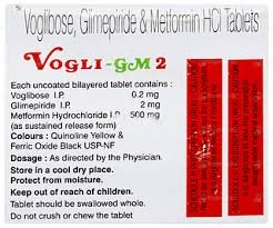 Vogli Gm 0.2/500/2 Mg Tablet 10