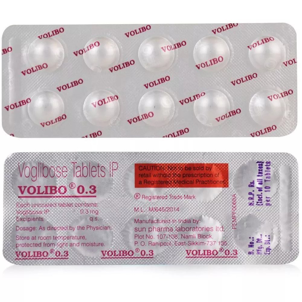 Volibo 0.3 Mg Tablet 10