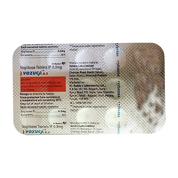 Vozuca 0.3 Mg Tablet 10