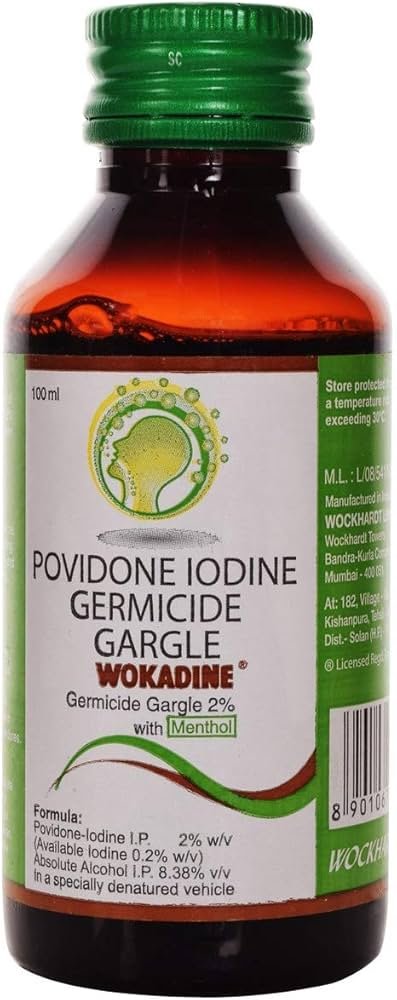 Wokadine Gg 2 % Solution 100 Ml