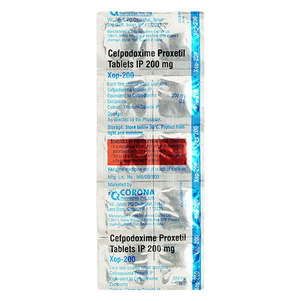 Xop 200 Mg Tablet 10