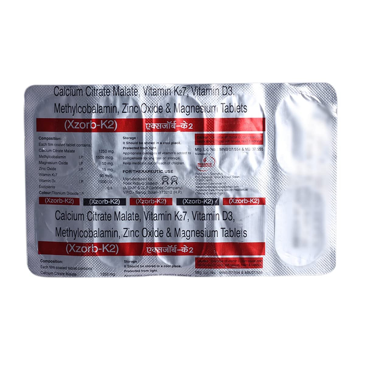 Xzorb K2 Tablet 10