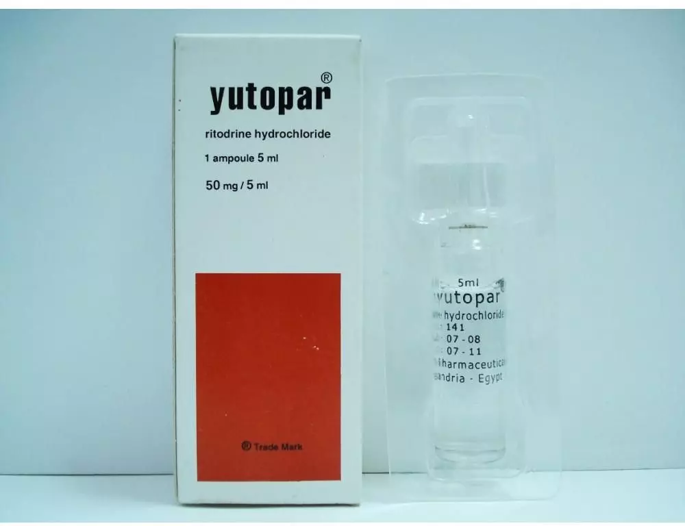 Yutopar 50 Mg Injection 5 Ml