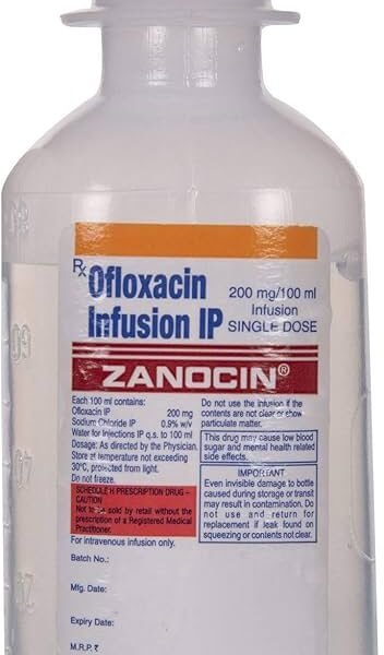 Zanocin 200 Mg Infusion 100 Ml