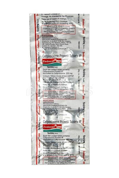 Zedocef 200 Mg Tablet 10