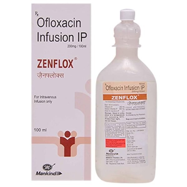 Zenflox 200 Mg Infusion 100 Ml