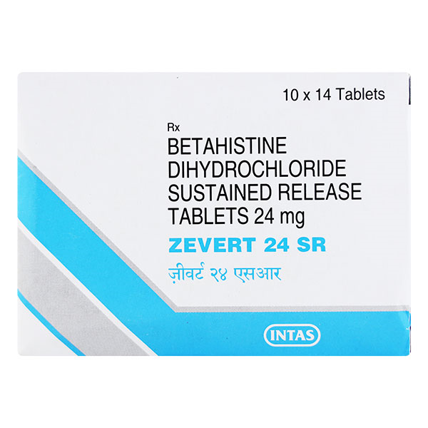 Zevert Sr 24 Mg Tablet 14
