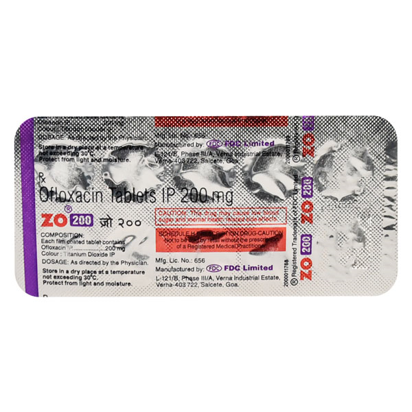 Zo Plus 200/200 Mg Tablet 10