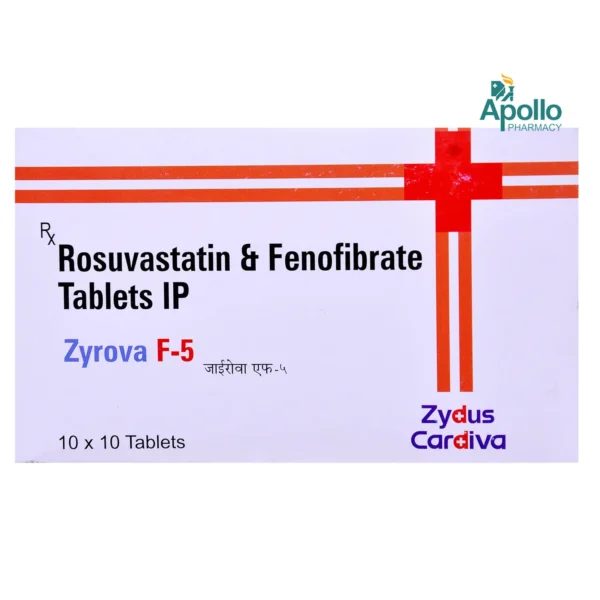 Zyrova F 5/145 Mg Tablet 10