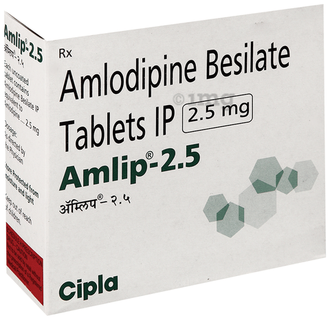 Amlip 2.5 Mg Tablet